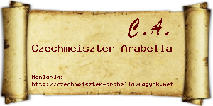 Czechmeiszter Arabella névjegykártya